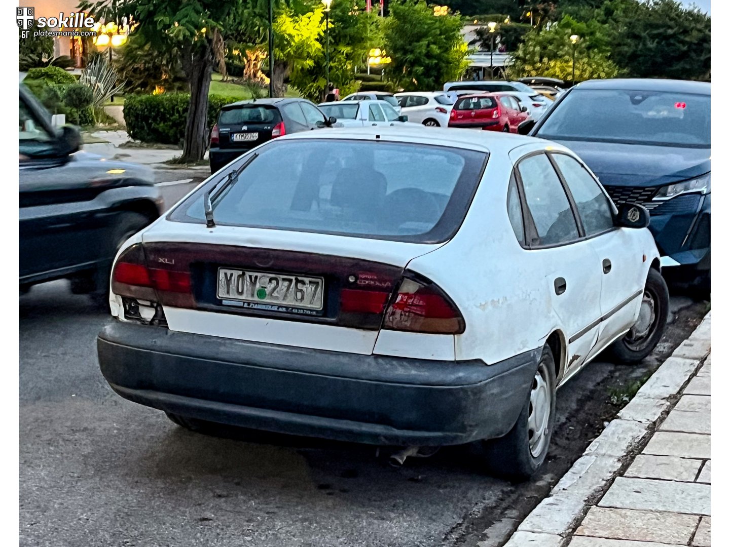 YOY-2767, Toyota Corolla 7th gen Liftback (E100), 1991–1995