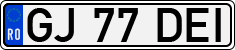 License plate of Romania, Regular plates