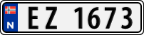 License plate of Norway, Trailers, motorcycles, special vehicles