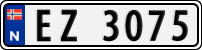 License plate of Norway, Trailers, motorcycles, special vehicles