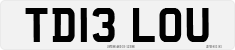 License plate of the United Kingdom, 2001 year system