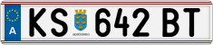 License plate of Austria, Regular plates