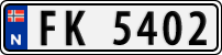 License plate of Norway, Trailers, motorcycles, special vehicles