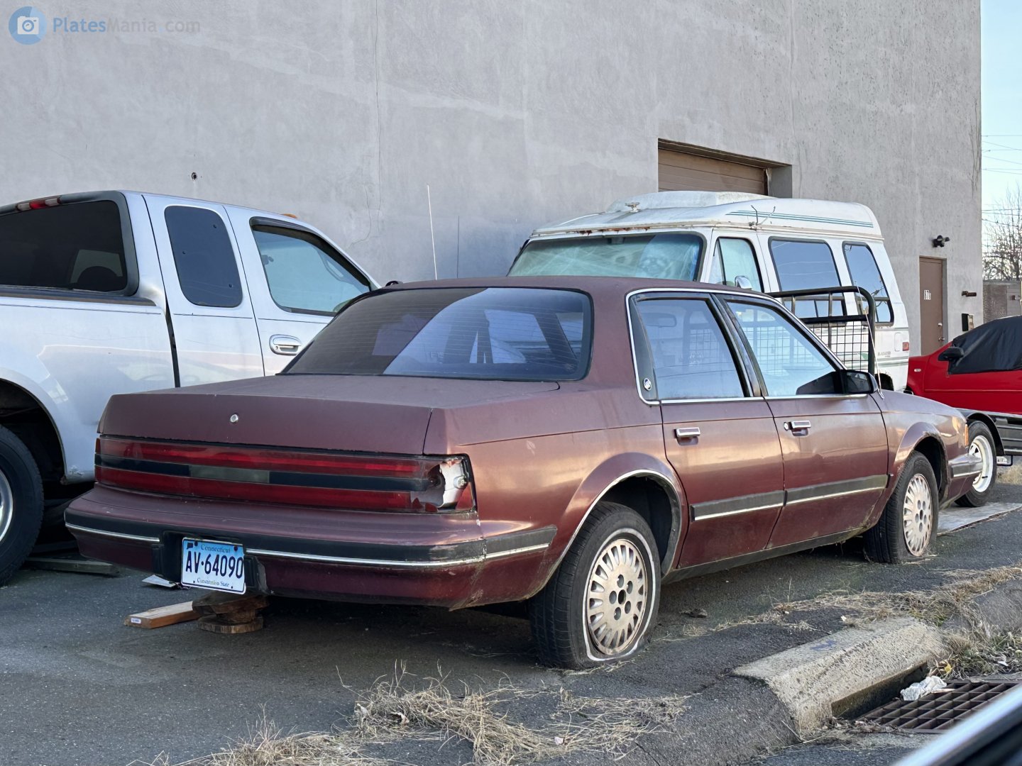 AV-64090, Buick Century 5th gen Sedan (19; A-body), facelift, 1988–1996