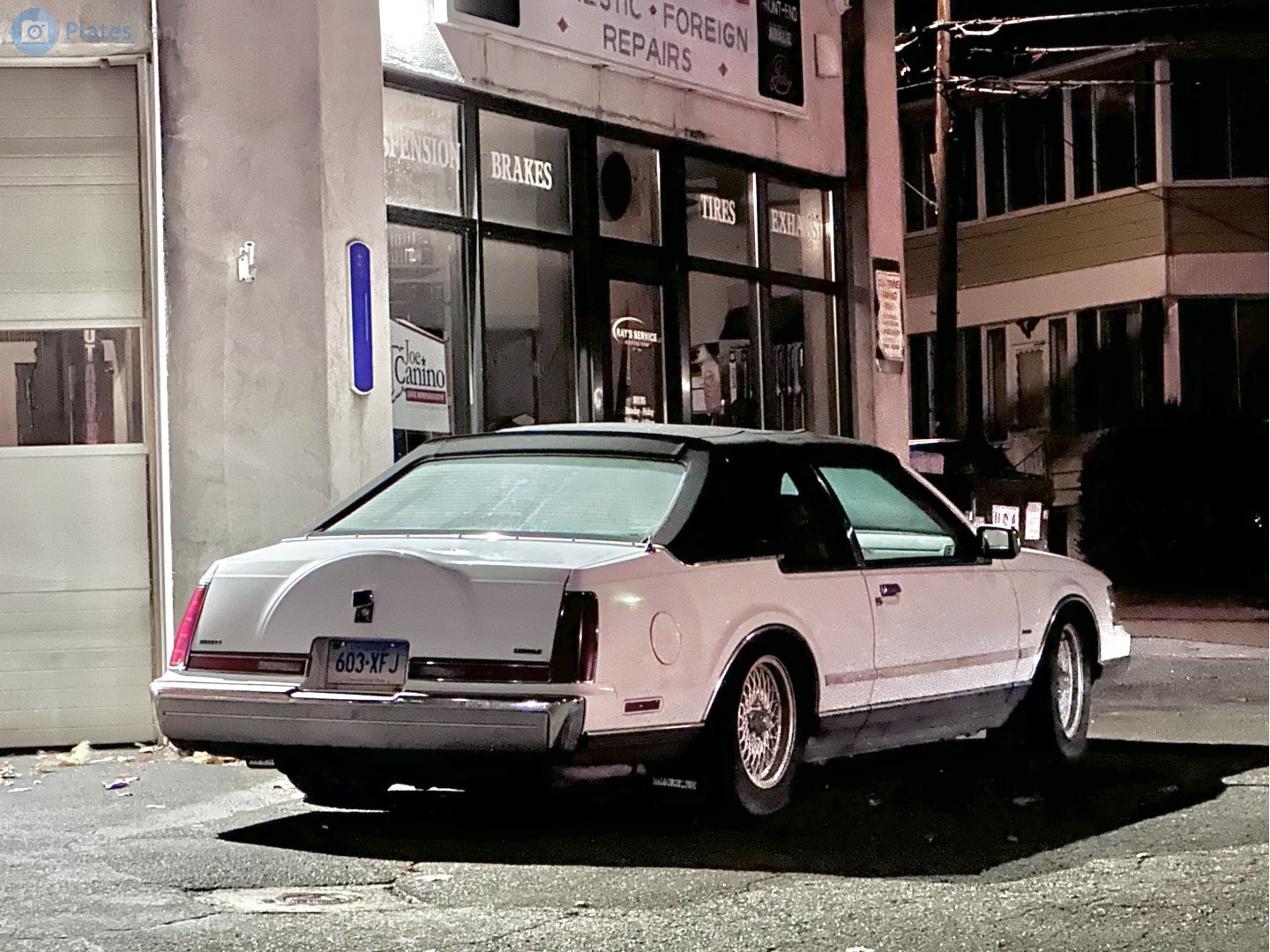 603-XFJ, Lincoln Continental Mark Series Mark VII 2-door Coupé (63D), 1983–1992