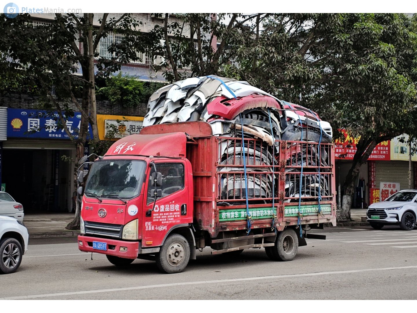 川A·QB597, FAW Jiefang Hu V 