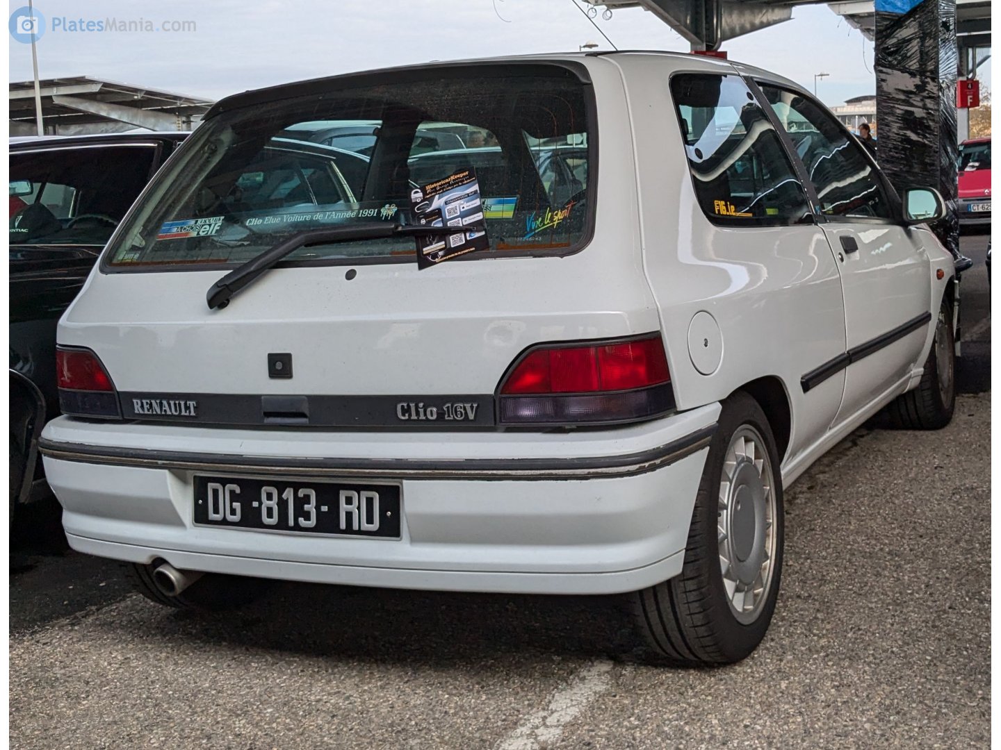 DG-813-RD, Renault Clio 1st gen 3-door Hatch (C57), 1990–1996