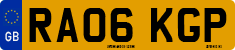 License plate of the United Kingdom, 2001 year system