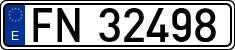 License plates of Spain, Official and military plates