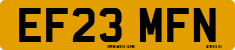 License plate of the United Kingdom, 2001 year system