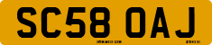 License plate of the United Kingdom, 2001 year system