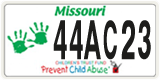 Missouri, Specialty plates