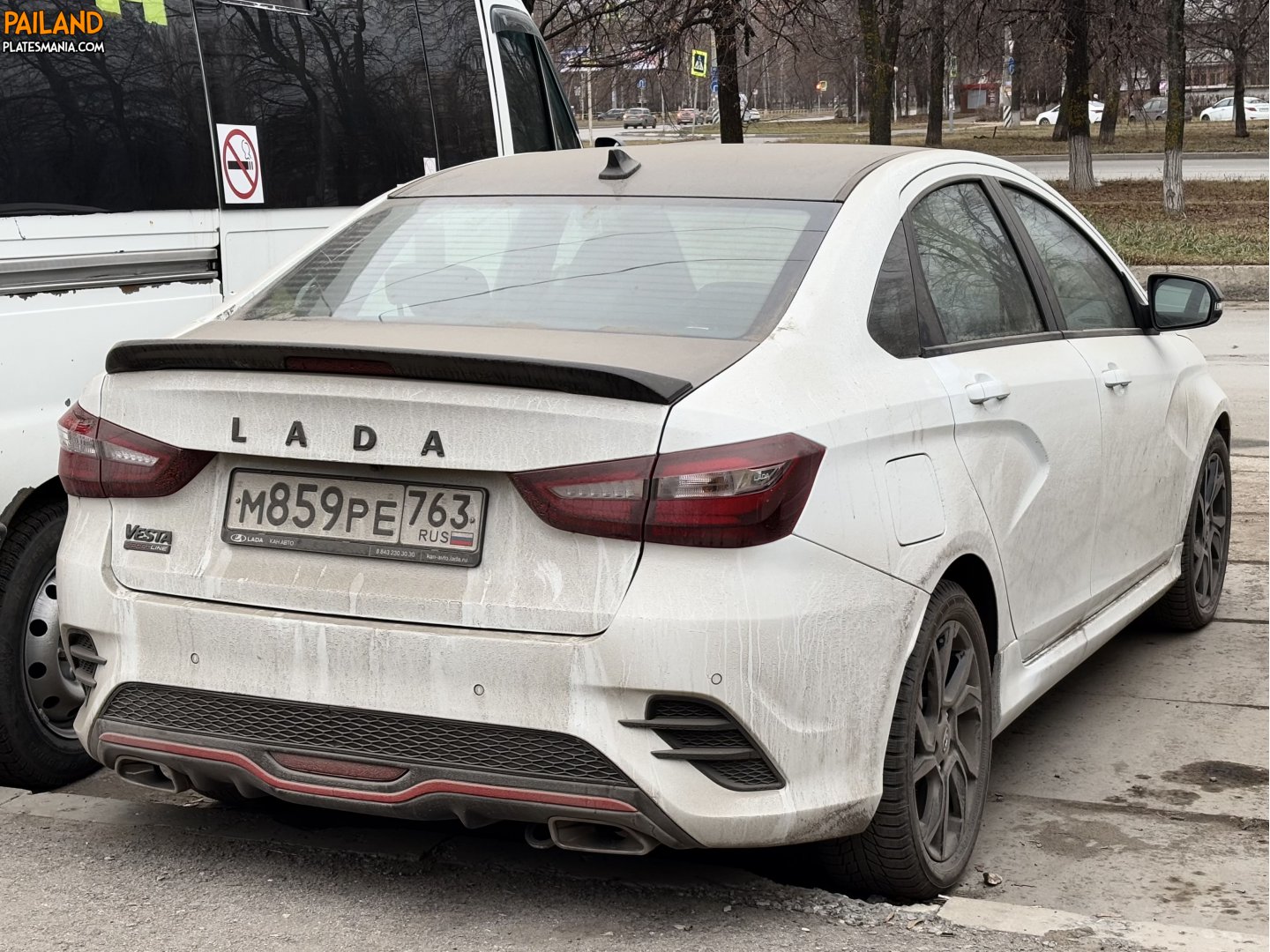 м 859 ре 763, Lada (VAZ) Vesta 1st gen Sport / Sportline Sedan (GFLS), facelift, 2023–