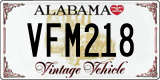 Alabama, Vintage Vehicle (VAB123)