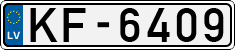 License plate of Latvia, Regular car plates