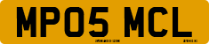 License plate of the United Kingdom, 2001 year system