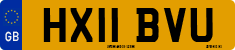 License plate of the United Kingdom, 2001 year system