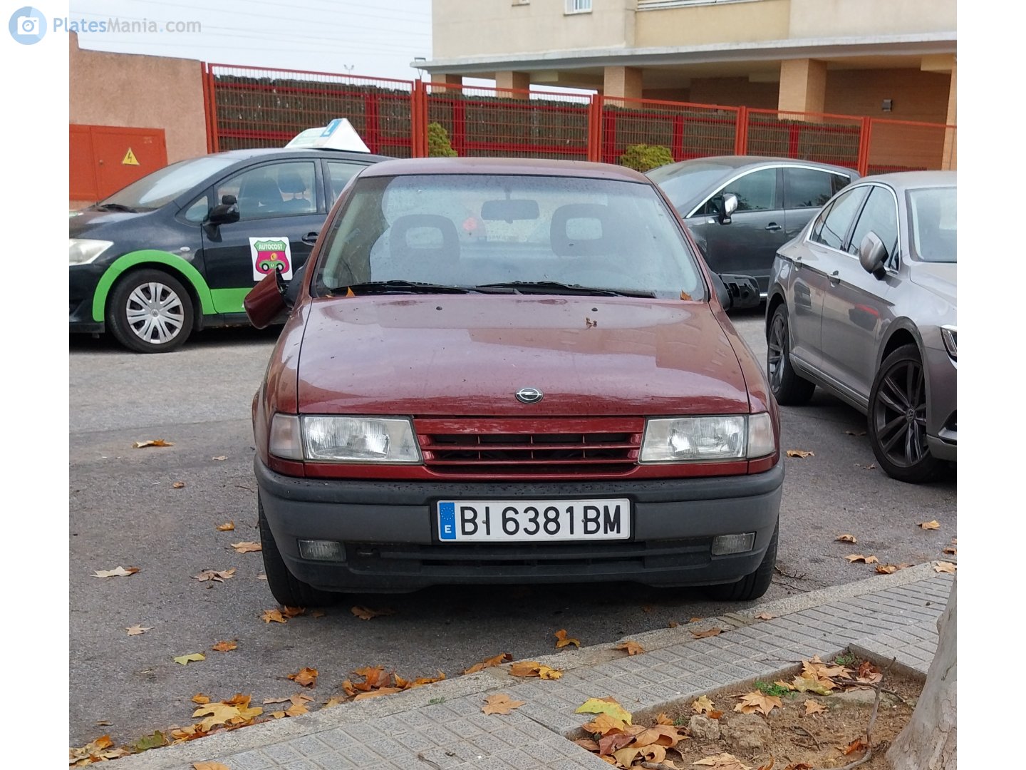 BI 6381 BM, Opel Vectra 1st gen Sedan (A; J89), 1988–1995