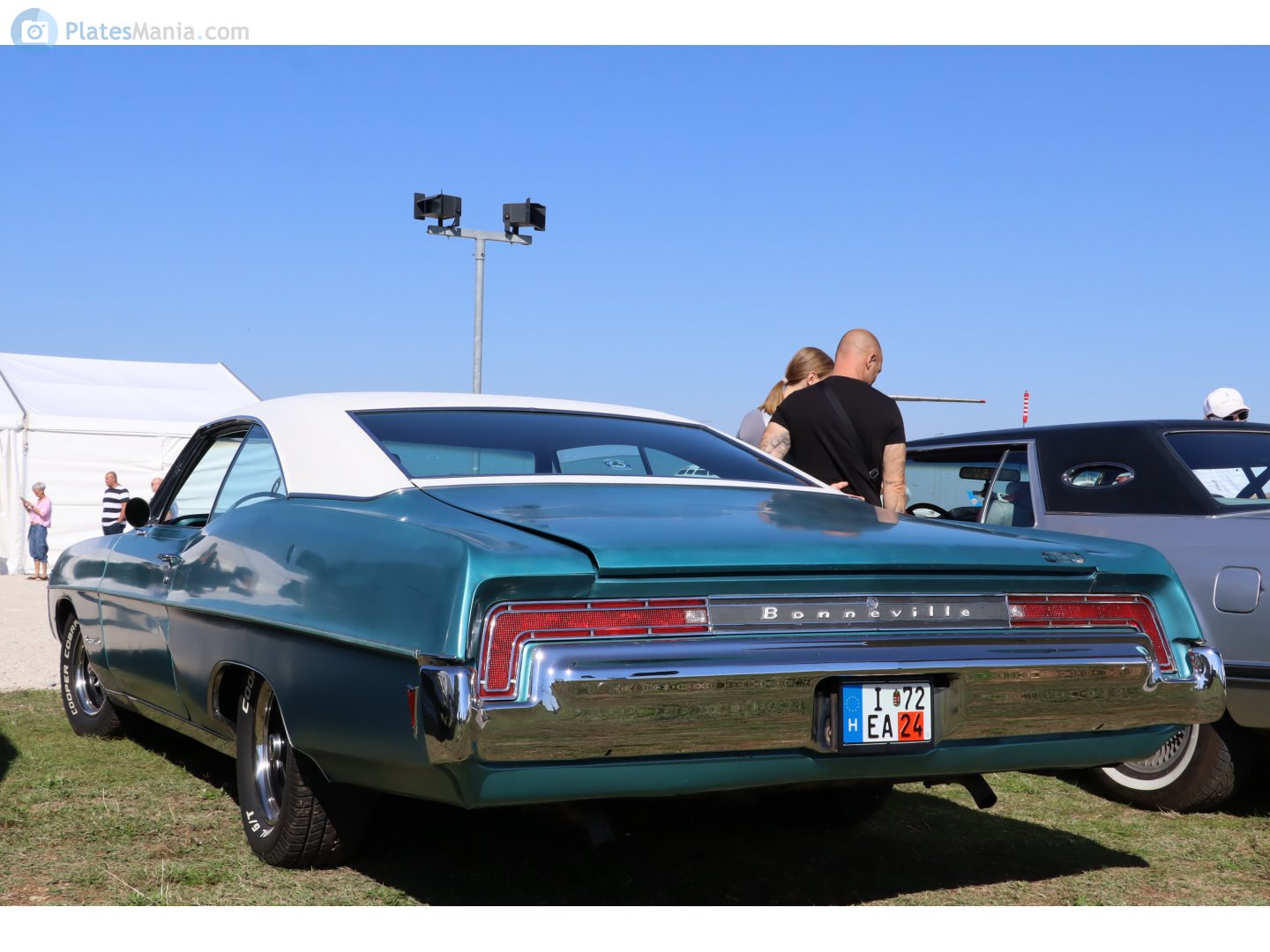 I 72EA, Pontiac Bonneville 4th gen 1968 2-door Hardtop (26237/26287; B-body), 3rd facelift, 1967–1968