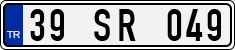 License plate of Turkey, Regular plates