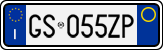 License plate of Italy, Cars (1994 year series)