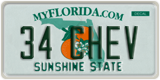 Florida, Vanity Plates