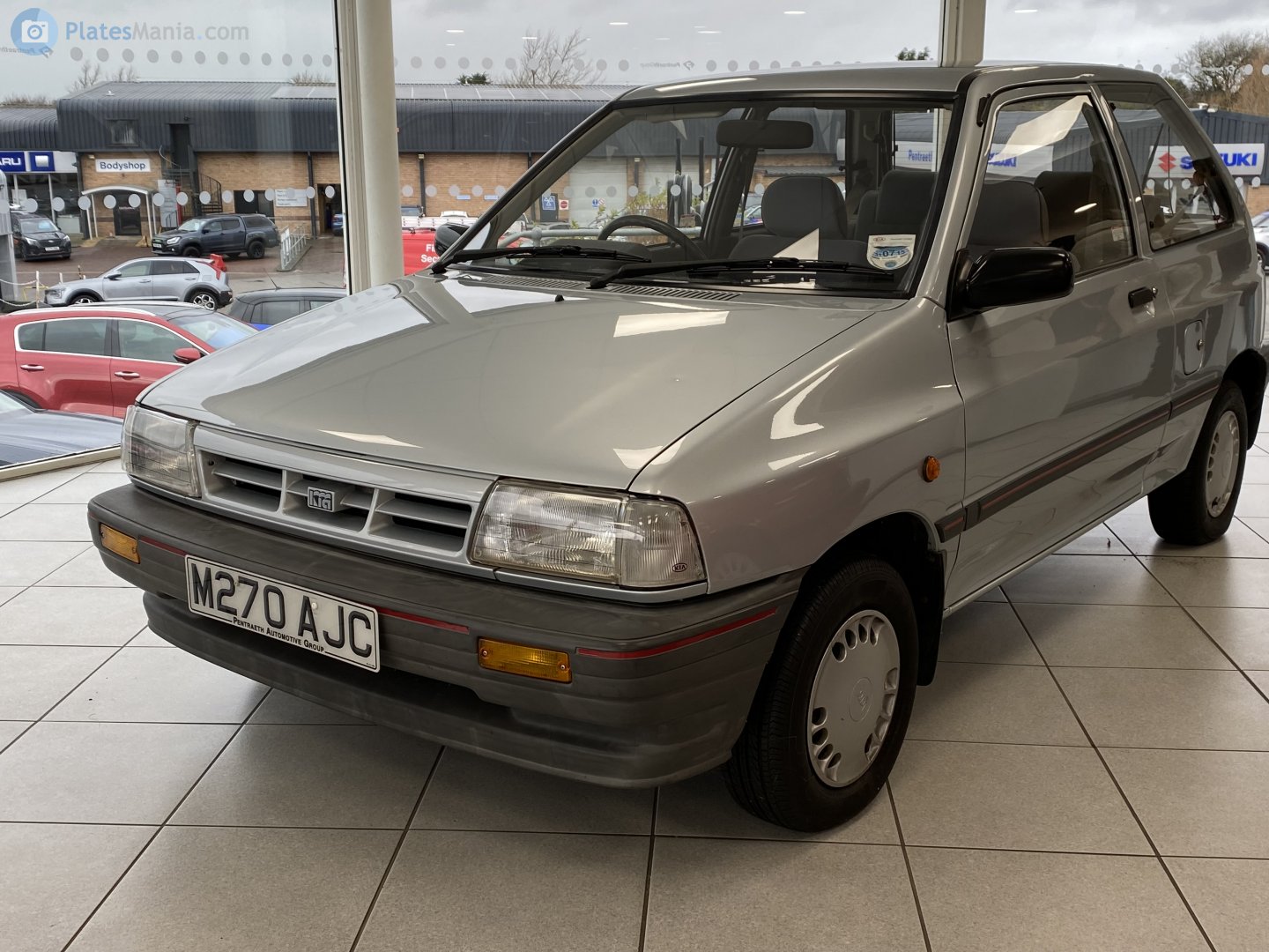 M270AJC, Kia Pride 1st gen 3-door Hatch (Y), 1987–2000