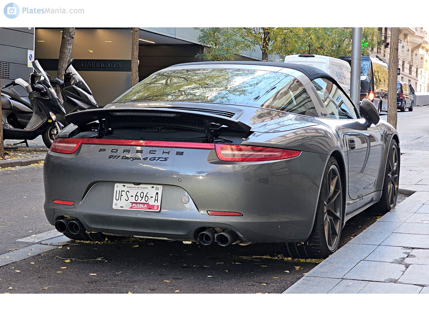 UFS-696-A, Porsche 911 7th gen Targa (991.1), 2014–2017