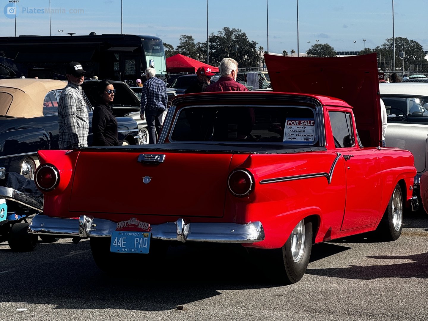 44E PAQ, Ford Ranchero 1st gen (66), 1st facelift, 1957–1958