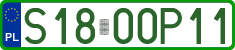 License plates of Poland, Professional plates