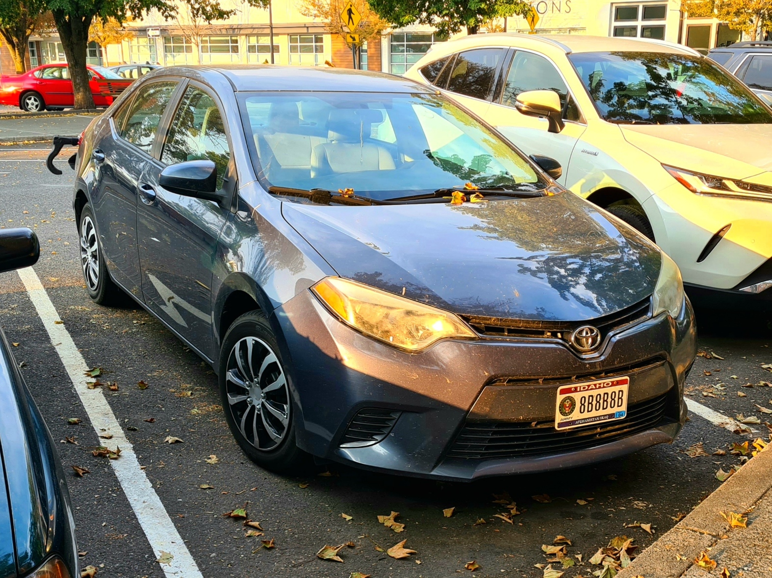 8B8B8B, Toyota Corolla 11th gen Sedan (E170; NA-market), 2013–2019