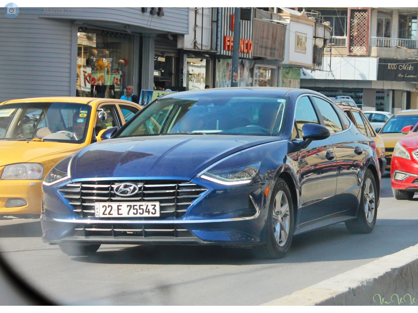 22 E 75543, Hyundai Sonata 8th gen (DN8), 2019–2024