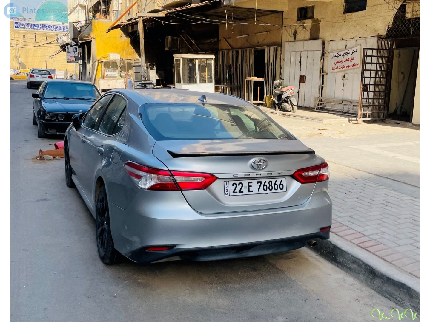 22 E 76866, Toyota Camry 8th gen (XV70), 2017–