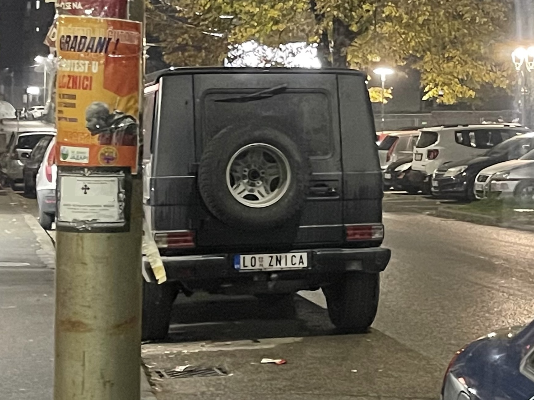 LO ZNICA, Mercedes-Benz G-Klasse 1st gen 5-door SUV (W463), 1990–2018