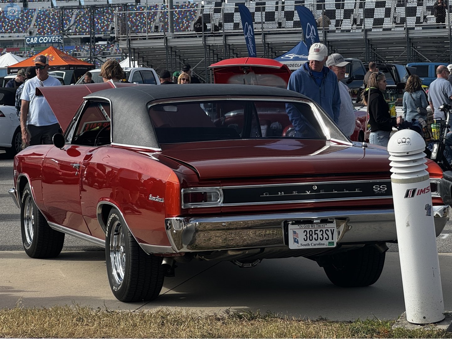 3853SY, Chevrolet Chevelle 1st gen 1966 2-door Convertible (67; A-body), 2nd facelift, 1965–1966