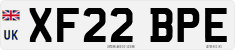 License plate of the United Kingdom, 2001 year system