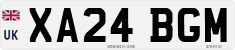 License plate of the United Kingdom, 2001 year system