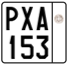 License plate of Greece, Motorcycles