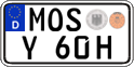 German license plate, Plates for oldtimers (type 