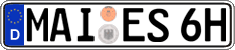 German license plate, Plates for oldtimers (type 