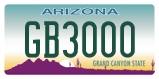 Arizona, Vanity Plates
