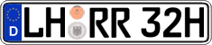 German license plate, Plates for oldtimers (type 
