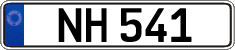 Non-recognized and partially recognized states, Regular plates (AB 123)