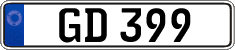Non-recognized and partially recognized states, Regular plates (AB 123)