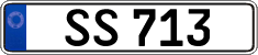 Non-recognized and partially recognized states, Regular plates (AB 123)
