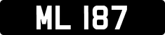 License plate of the United Kingdom, 1903 year system