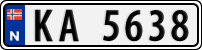 License plate of Norway, Trailers, motorcycles, special vehicles