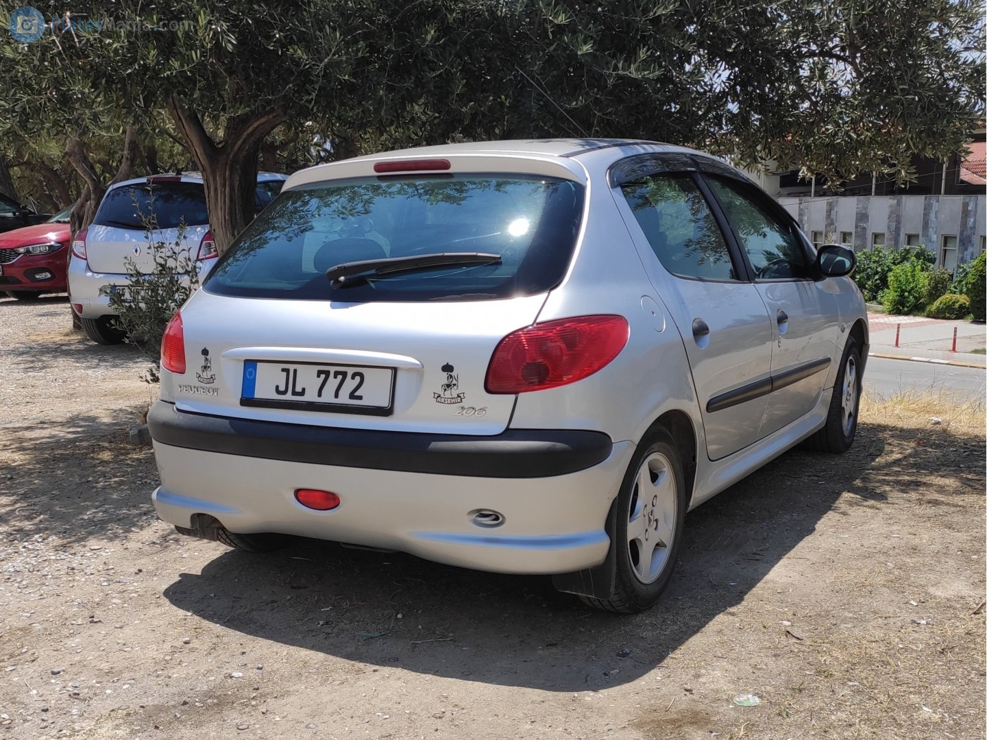 JL 772, Peugeot 206 1st gen 5-door Hatch (T11), 1998–2009 (–2012 for IR-market)