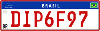 License plate of Brazil, Commercial vehicles (Mercosul)