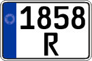 Non-recognized and partially recognized states, Trailers (1234 R)